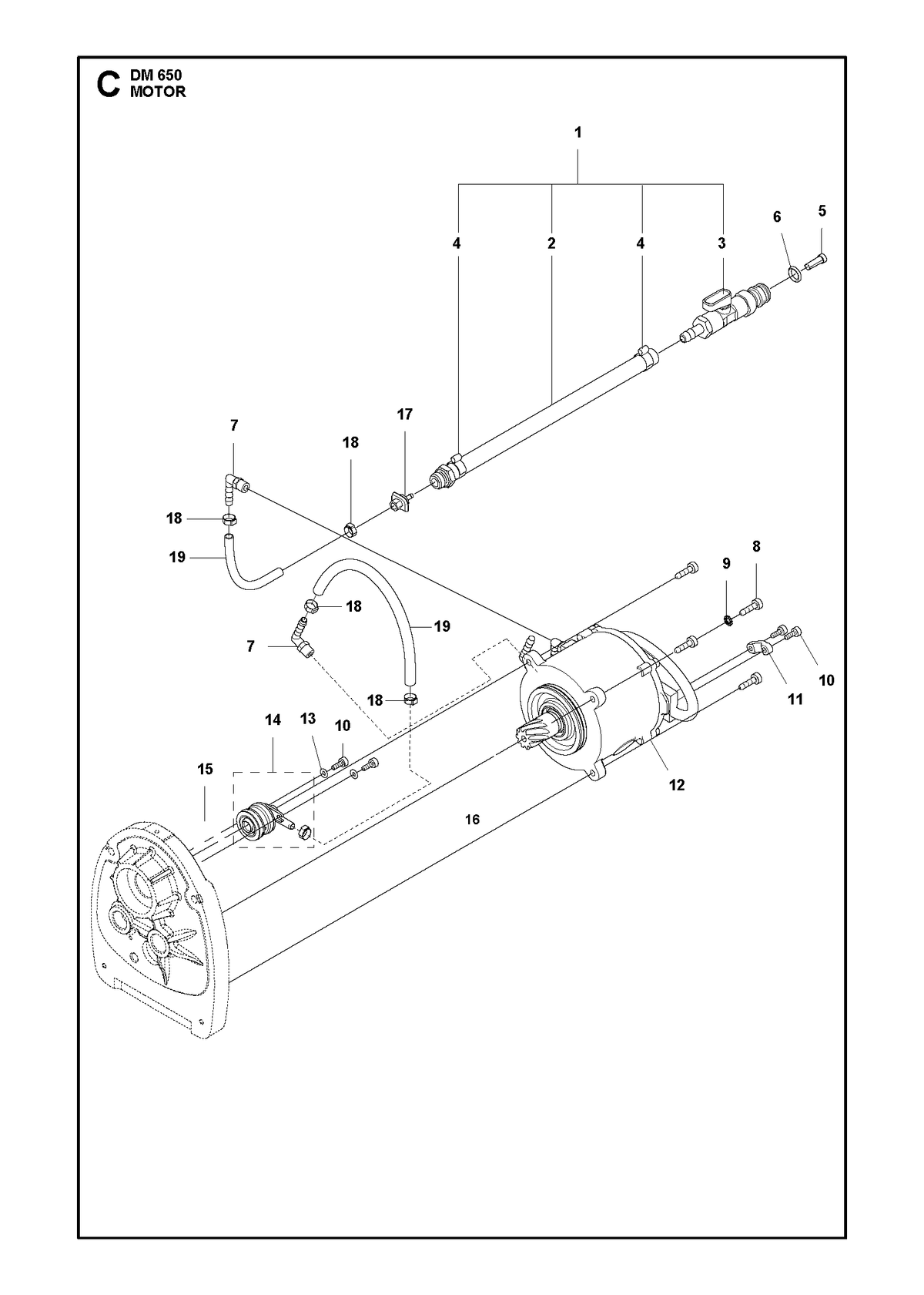 Husqvarna 575734001 onderdelentekening - positie 11