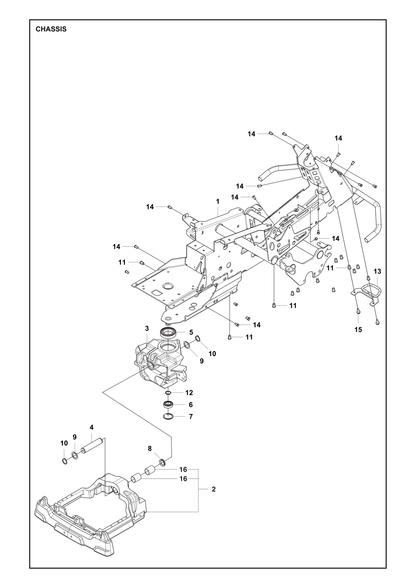Husqvarna 592882001 onderdelentekening - positie 13