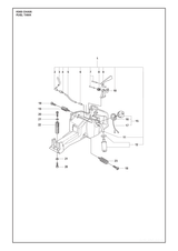 Husqvarna 503577602 onderdelentekening - positie 11