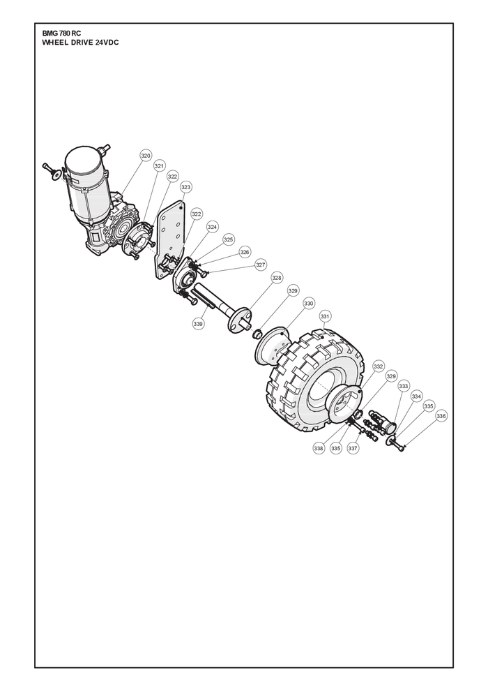 Husqvarna 725645701 onderdelentekening - positie 322