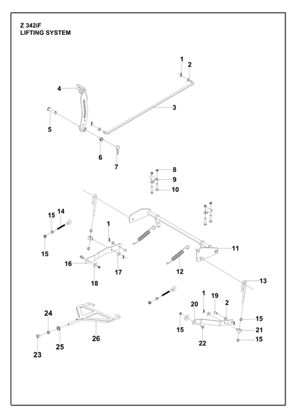 Husqvarna 547403489 onderdelentekening - positie 21