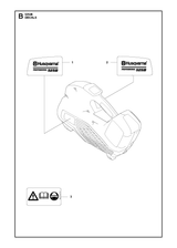 Husqvarna 586834206 onderdelentekening - positie 2