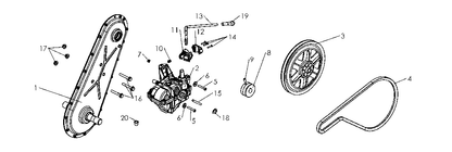 Husqvarna 590213801 onderdelentekening - positie 19