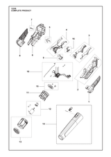 Husqvarna 548795401 onderdelentekening - positie 15
