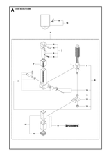 Husqvarna 506408107 onderdelentekening - positie 9