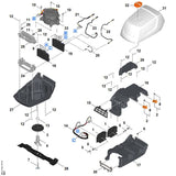 STIHL WA707020100 Mes positie 28 technische tekening