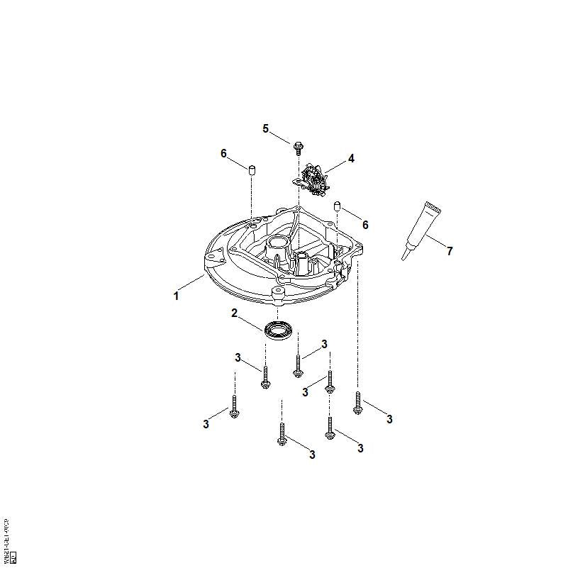 STIHL 0007-992-5502 Pakkingring positie 2 technische tekening