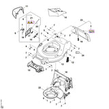 STIHL WA217011600 Inzet (Mulchkit) positie 14 technische tekening