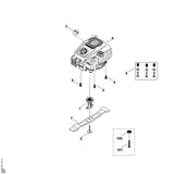 STIHL 6371-967-1512 typeplaatje RM 253 T positie 3 technische tekening
