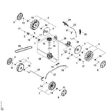 STIHL WA427002405 As positie 26 technische tekening