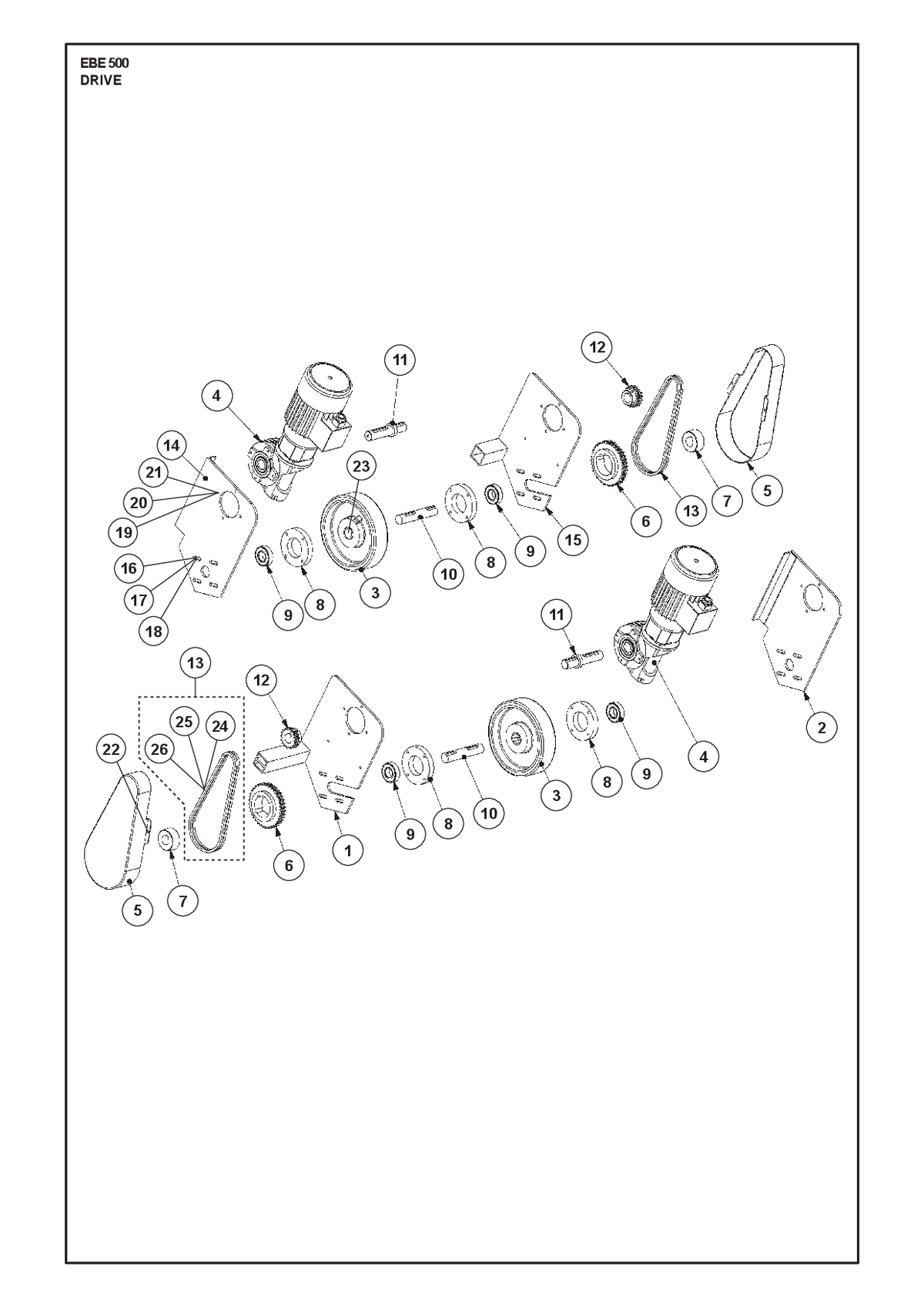 Husqvarna 534386903 onderdelentekening - positie 26