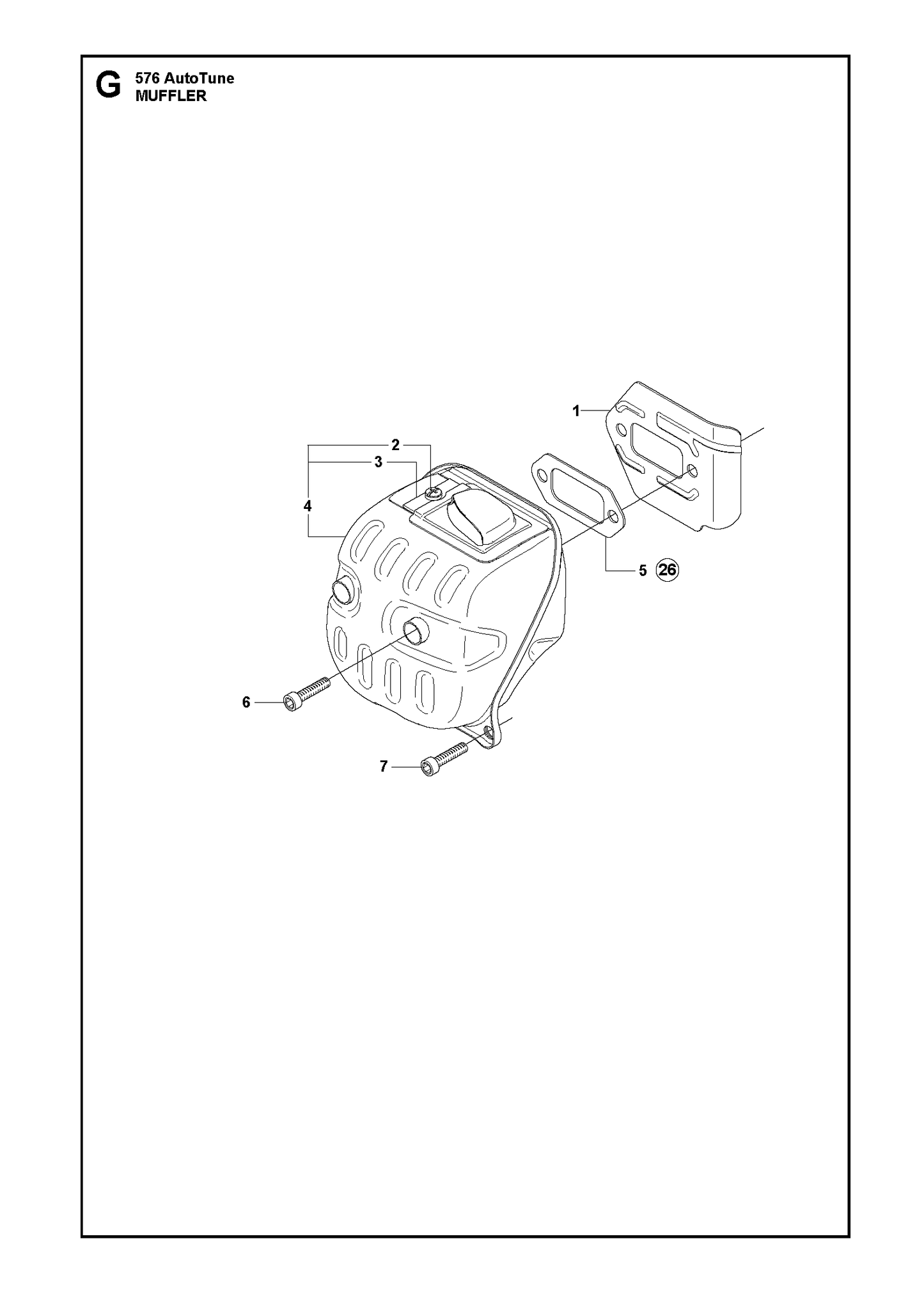 Husqvarna 503207320 onderdelentekening - positie 7