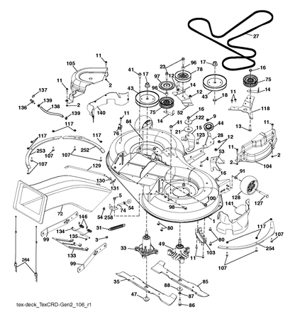 Husqvarna 583119101 onderdelentekening - positie 97