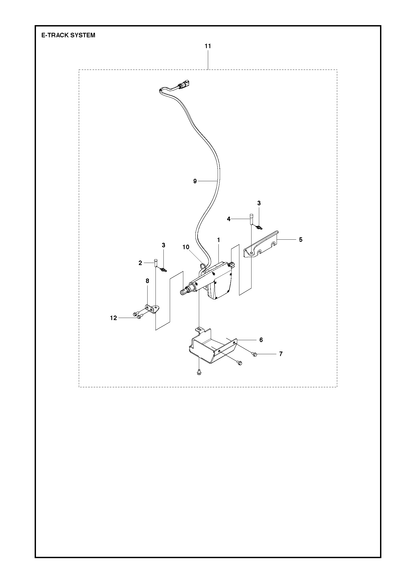 Husqvarna 586914502 onderdelentekening - positie 11
