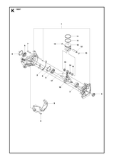 Husqvarna 504121201 onderdelentekening - positie 2