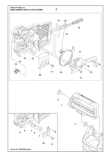 Husqvarna 505543302 onderdelentekening - positie 15