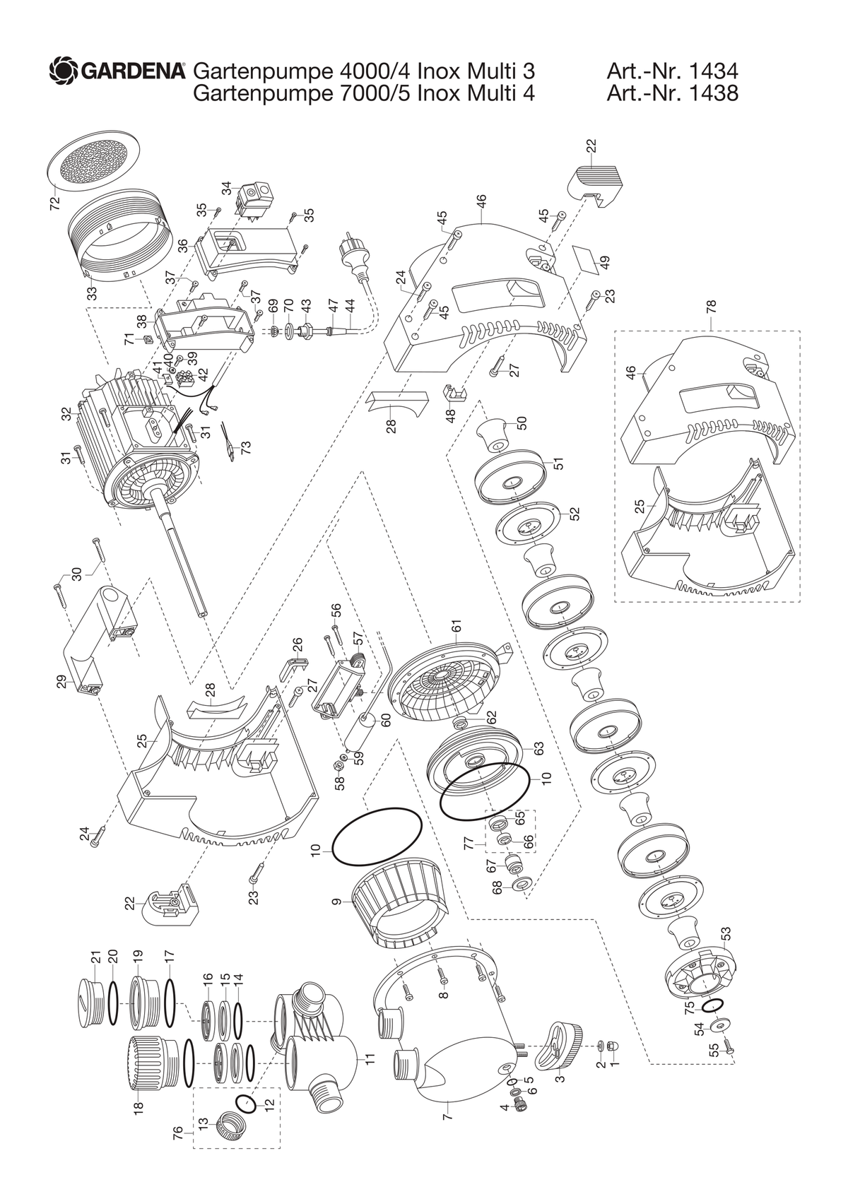 Husqvarna 520367401 onderdelentekening - positie 4