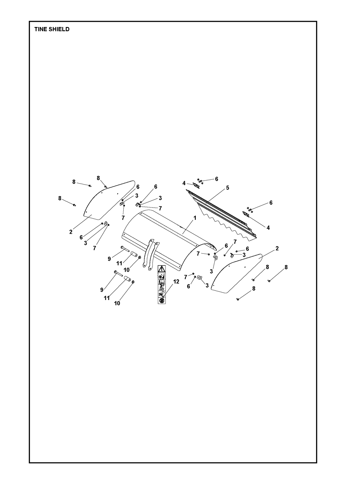 Husqvarna 598680301 onderdelentekening - positie 11