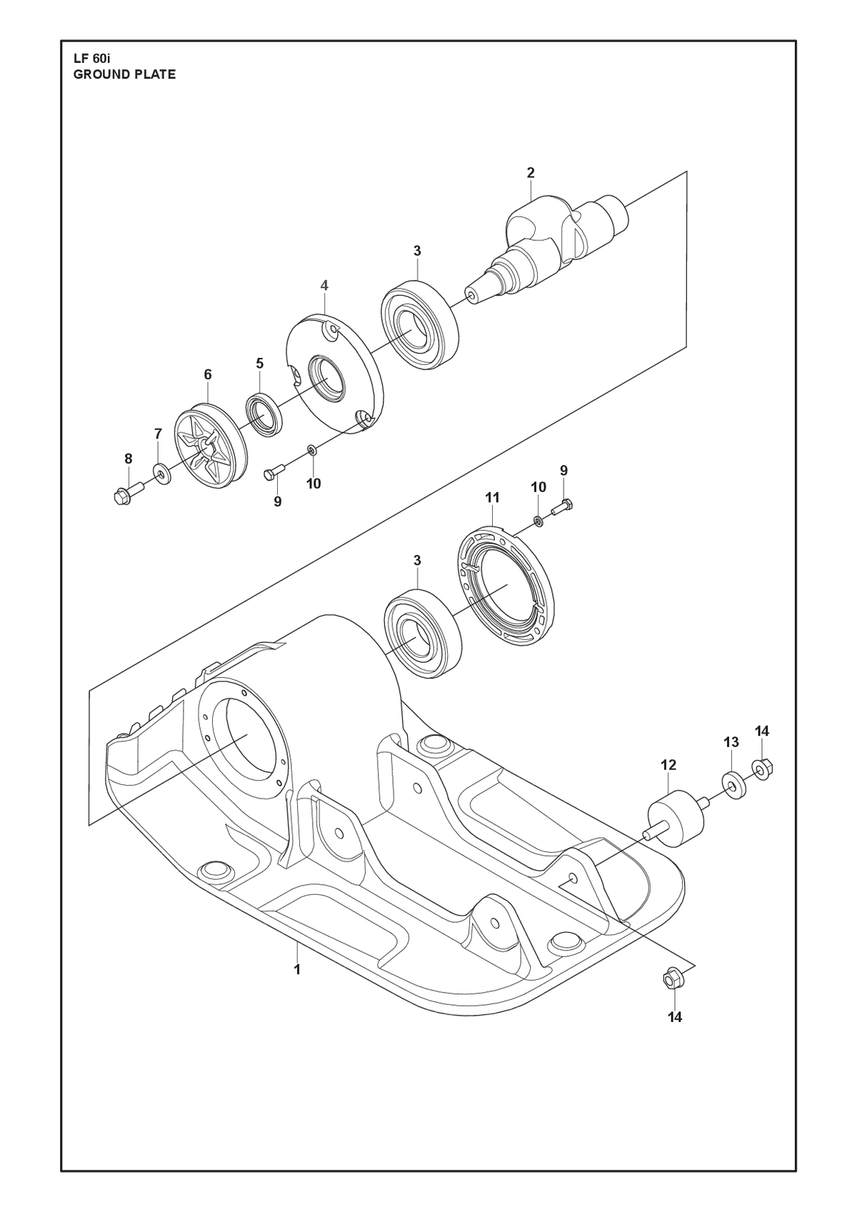 Husqvarna 595033201 onderdelentekening - positie 9