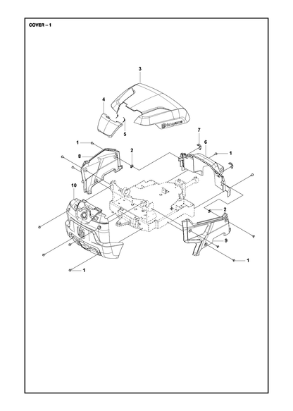 Husqvarna 577716501 onderdelentekening - positie 4