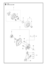 Husqvarna 505053301 onderdelentekening - positie 18