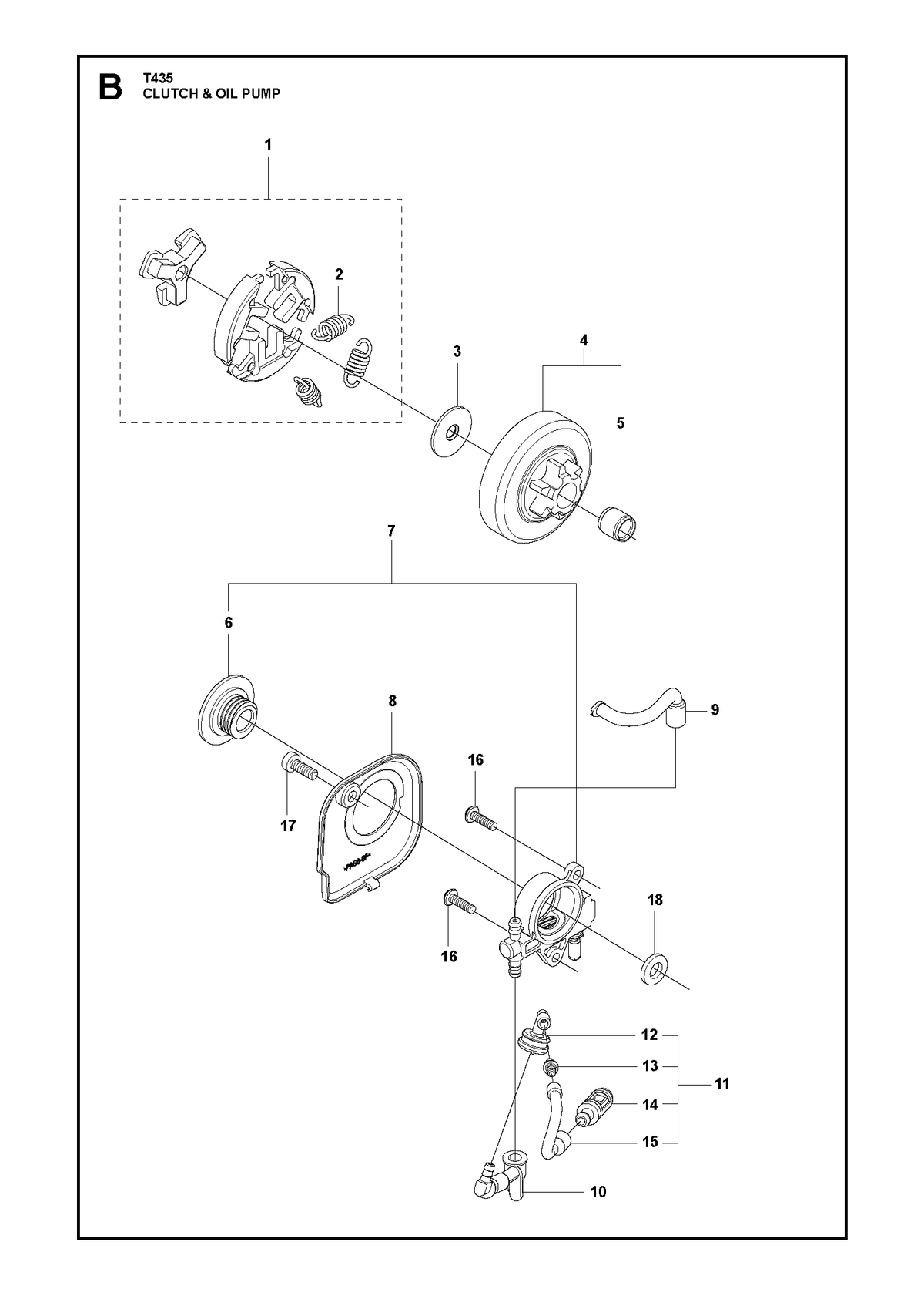 Husqvarna 527672301 onderdelentekening - positie 11