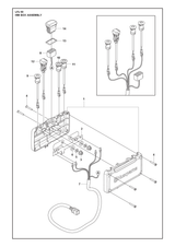 Husqvarna 534091801 onderdelentekening - positie 2