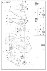 Husqvarna 535411901 onderdelentekening - positie 38