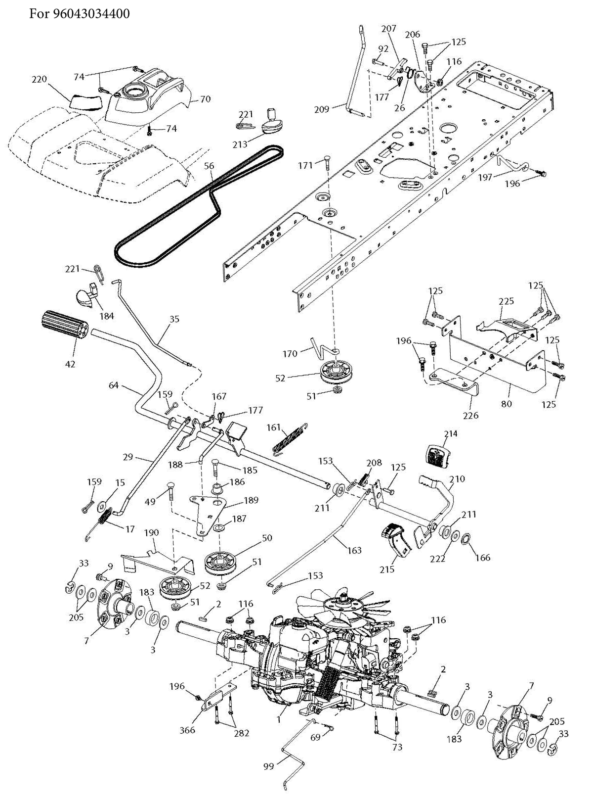 Husqvarna 532198908 onderdelentekening - positie 220