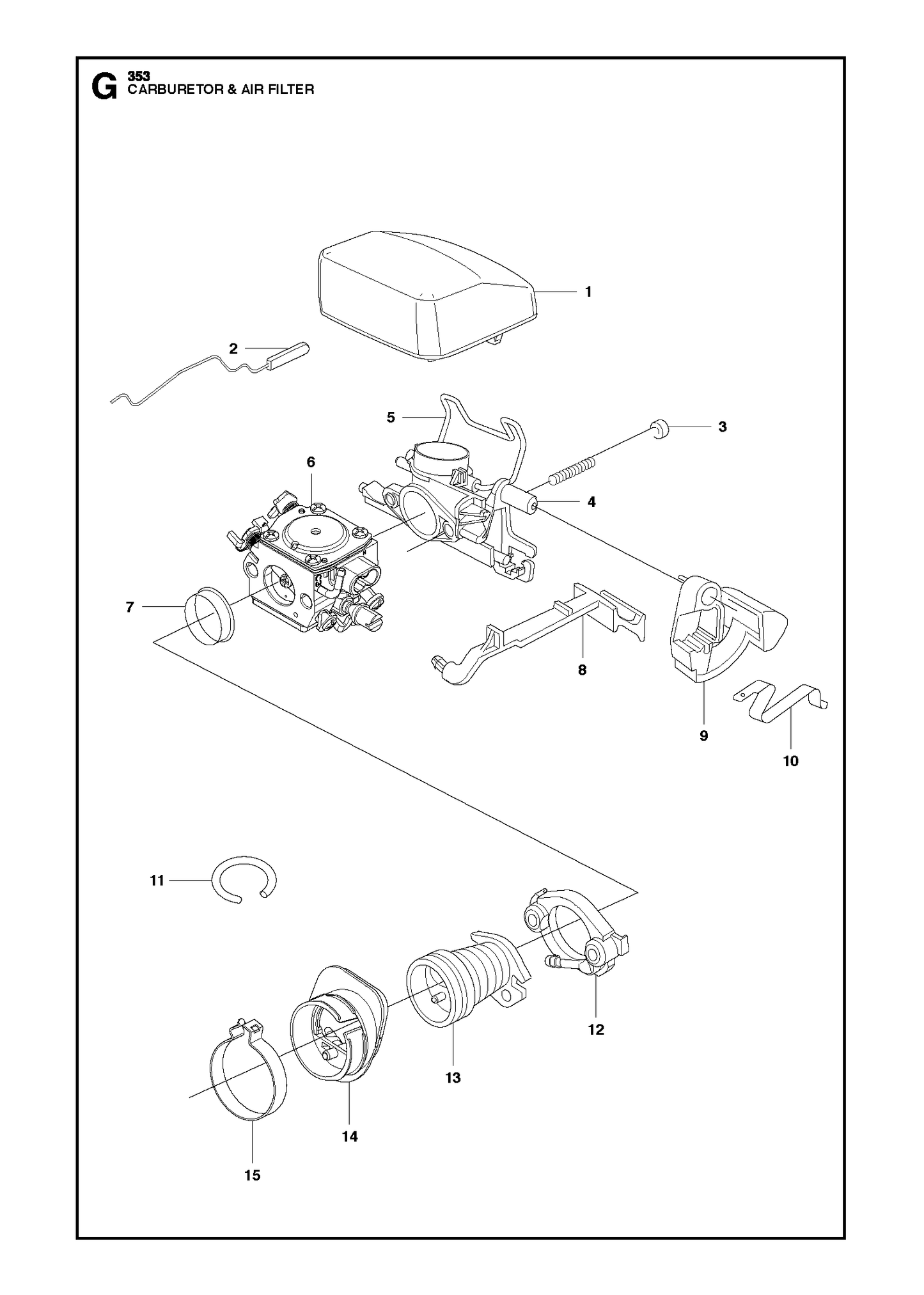 Husqvarna 503866402 onderdelentekening - positie 12