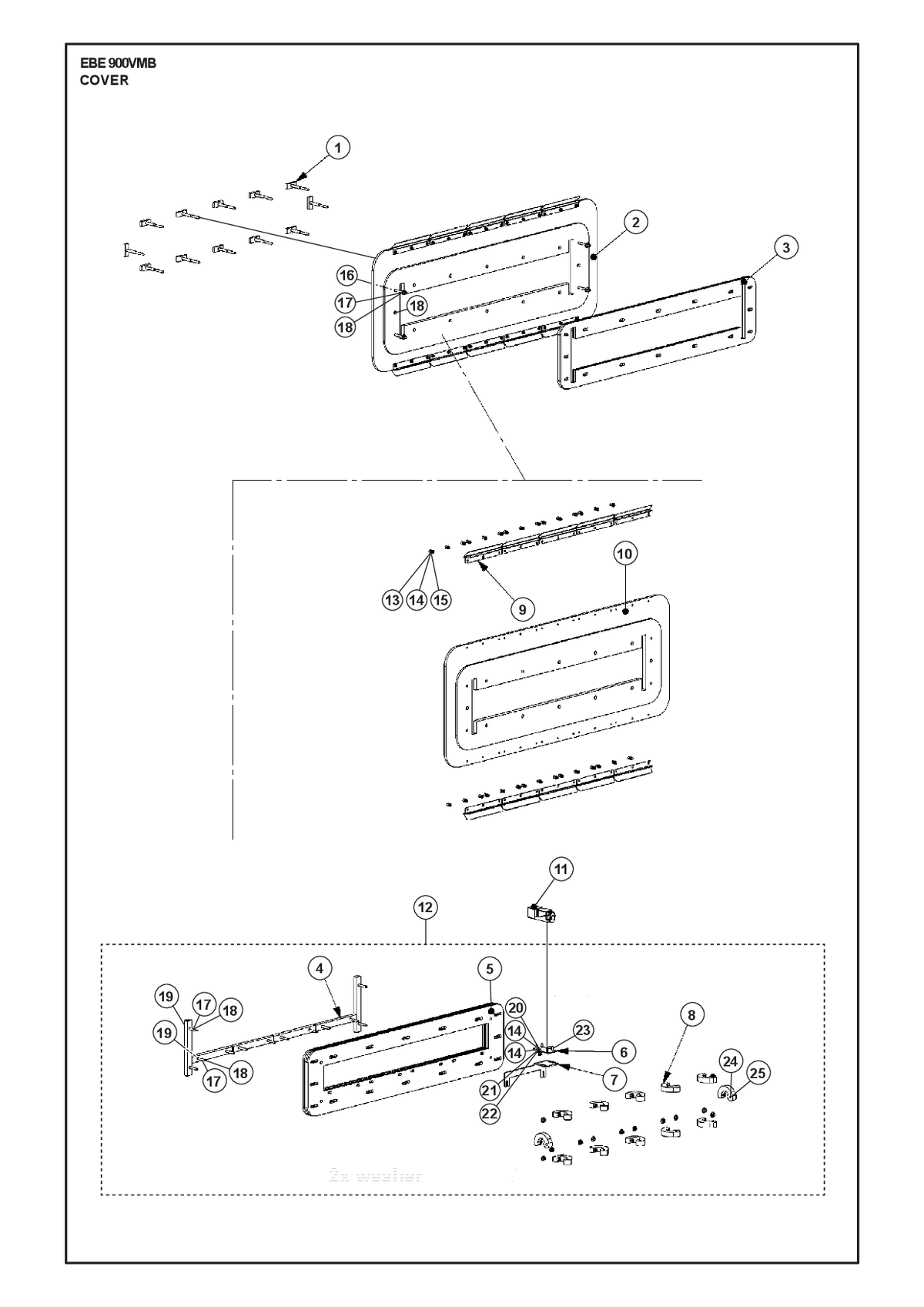 Husqvarna 534781502 onderdelentekening - positie 6