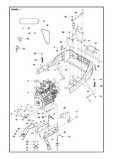 Husqvarna 501720002 onderdelentekening - positie 14