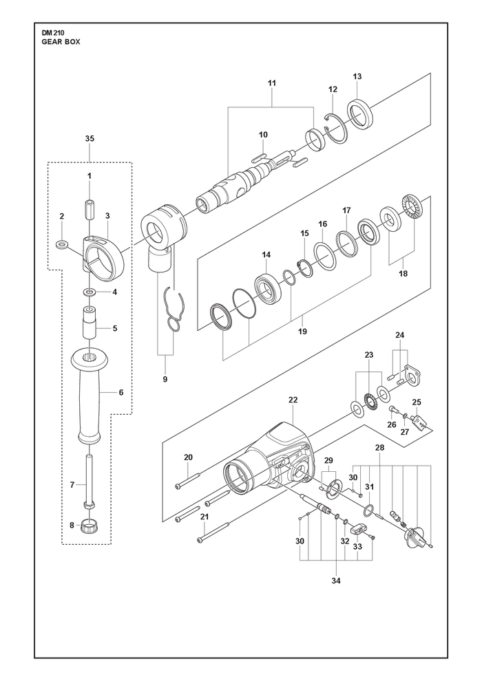Husqvarna 725251151 onderdelentekening - positie 7