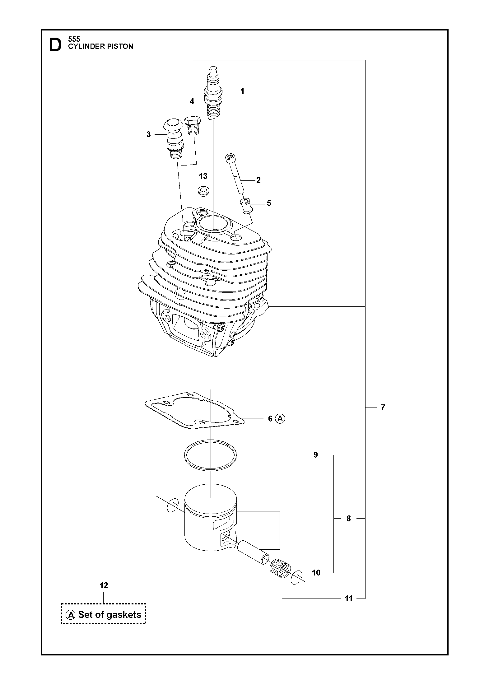 Husqvarna 503256302 onderdelentekening - positie 11