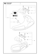 Husqvarna 503954304 onderdelentekening - positie 5