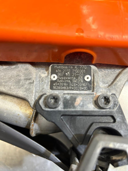 Husqvarna K 770 Benzine Doorslijper Body - Tweedekansje