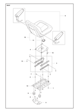 Husqvarna 506597404 onderdelentekening - positie 7