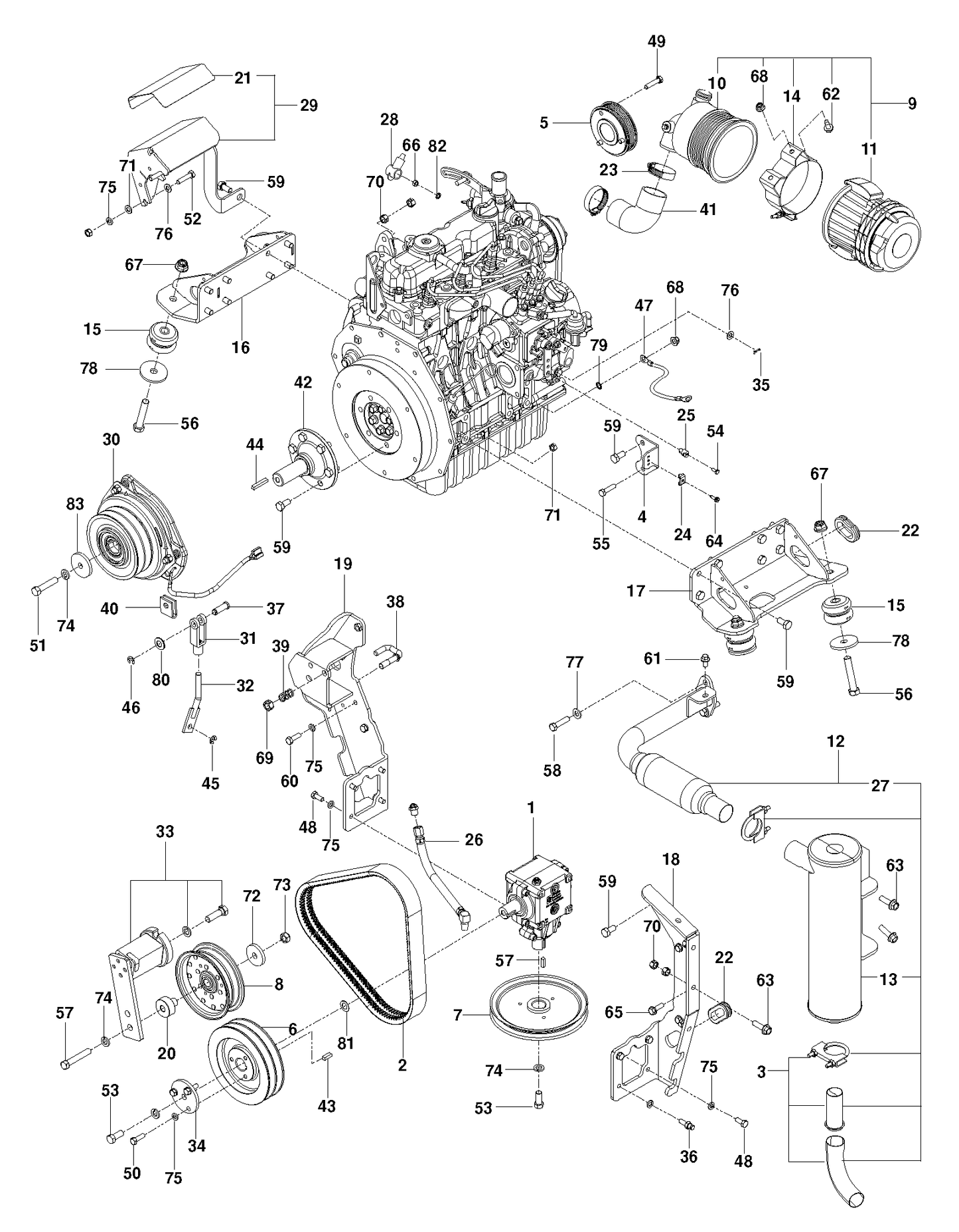 Husqvarna 510090101 onderdelentekening - positie 37