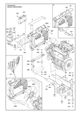 Husqvarna 596320101 onderdelentekening - positie 429