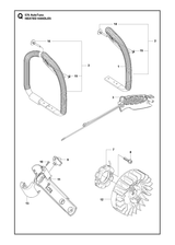 Husqvarna 537131402 onderdelentekening - positie 9