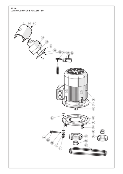 Husqvarna 533252902 onderdelentekening - positie 50