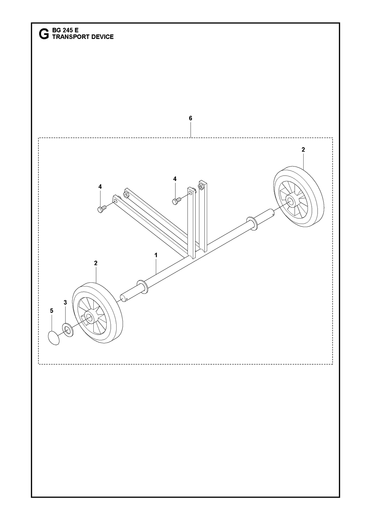 Husqvarna 594768901 onderdelentekening - positie 5