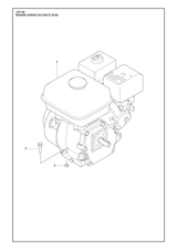 Husqvarna 594120101 onderdelentekening - positie 2