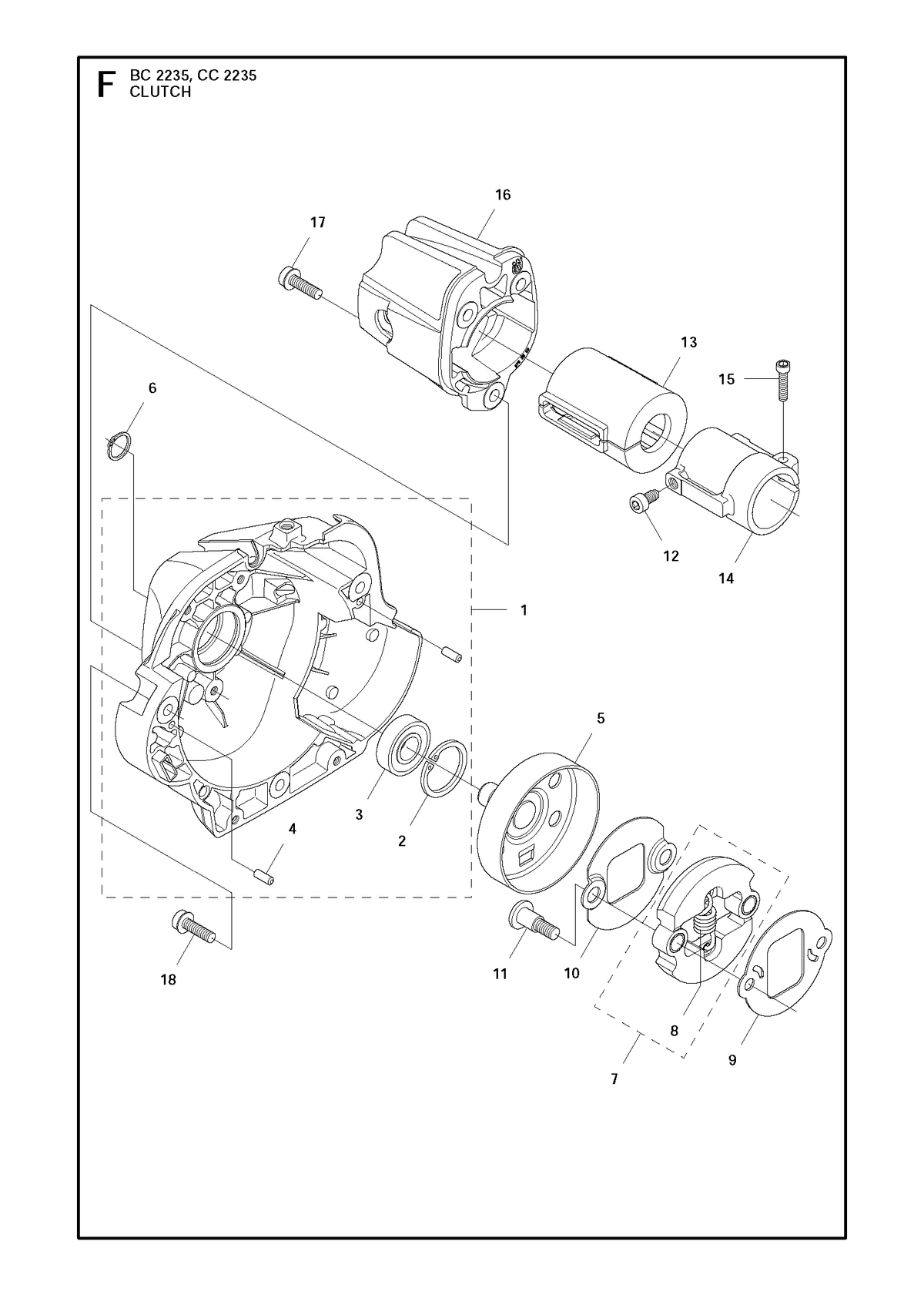 Husqvarna 575865802 onderdelentekening - positie 16