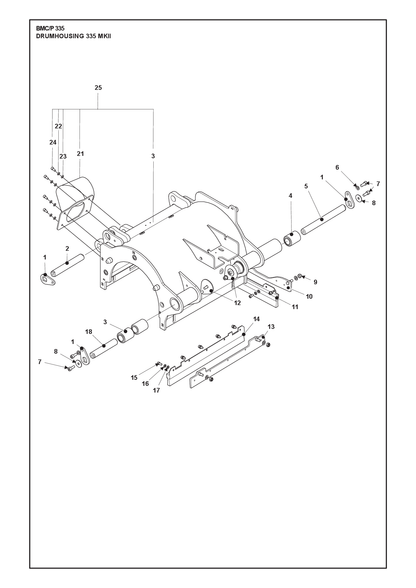 Husqvarna 535359801 onderdelentekening - positie 18
