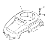 Husqvarna 531029589 onderdelentekening - positie 1