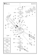 Husqvarna 505427101 onderdelentekening - positie 10