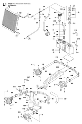 Husqvarna 522494501 onderdelentekening - positie 204