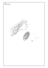 Husqvarna 548862301 onderdelentekening - positie 1
