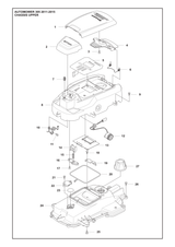 Husqvarna 574377901 onderdelentekening - positie 4